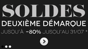 2ème Démarque Soldes Castalunacom Jusquà 80 Pour Un été Plein