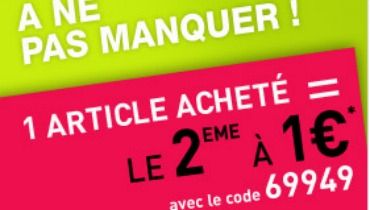 Soldes La Redoute été 2012 1 Article Acheté Le 2ème à 1 Euro