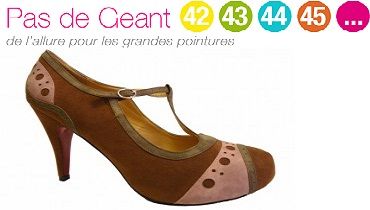 chaussures grande taille