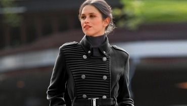 manteau femme noir taille 48