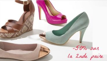 chaussures la redoute