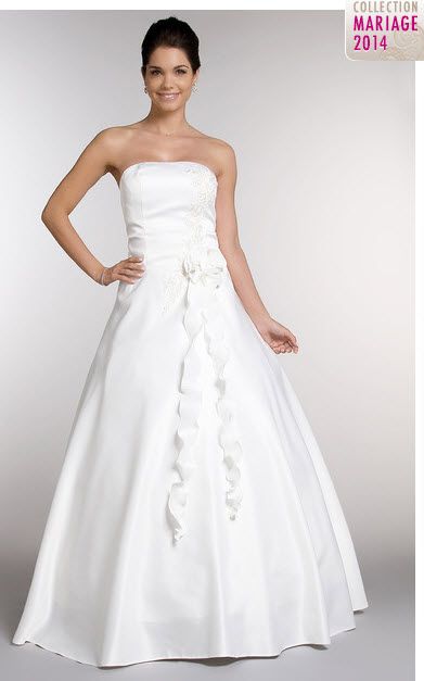 Robe de mariée 2025 grande taille tati