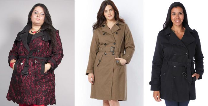 Everyday trench femme grande taille 