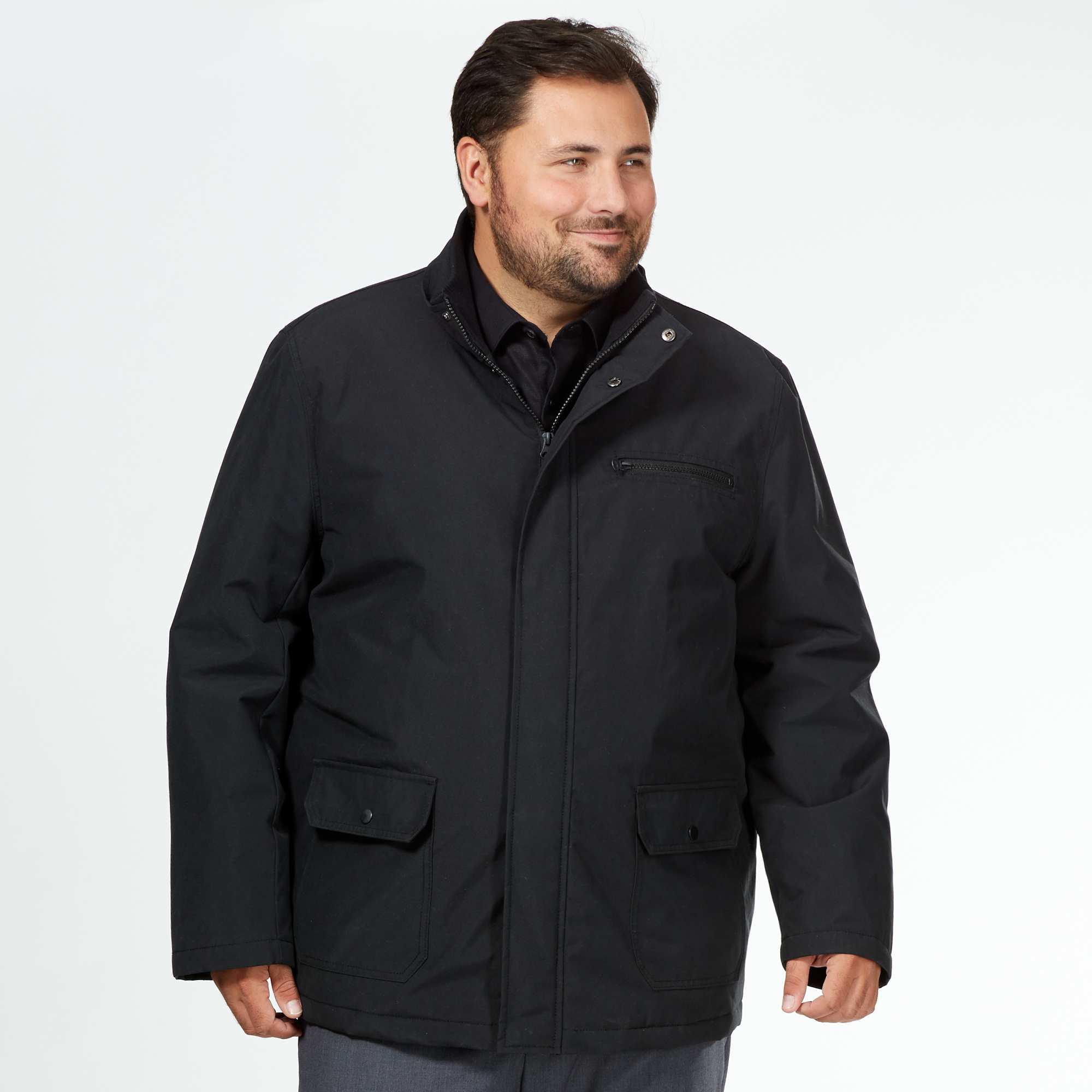 manteau homme taille forte