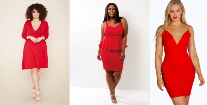 10 robes grande taille rouges pour jouer les rondesy