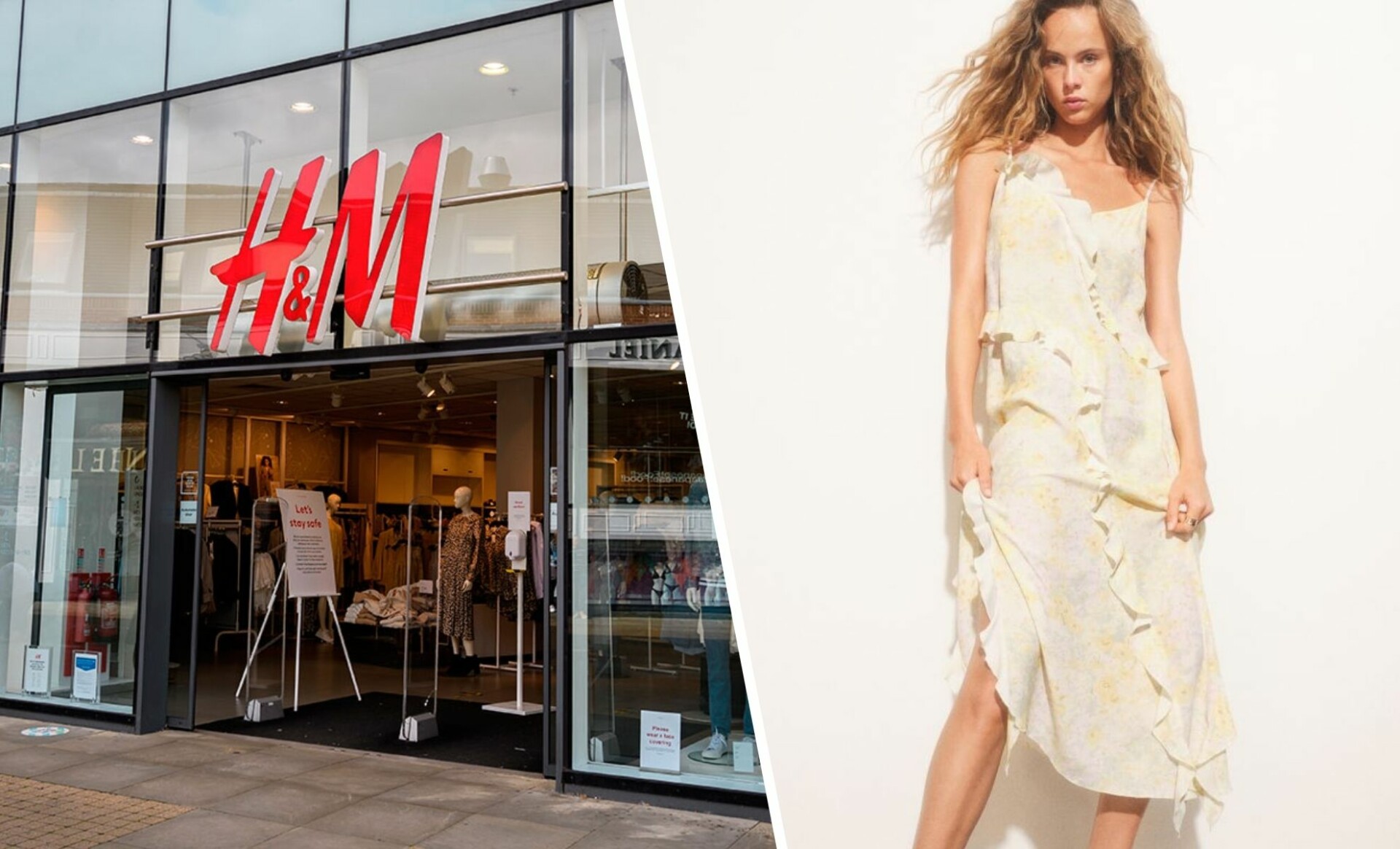 H&M Une robe à volants est le nouveau succès de l’été 2023