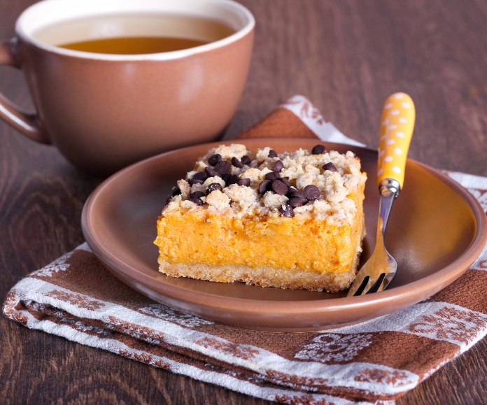 Gâteau au potiron et aux pépites de chocolat