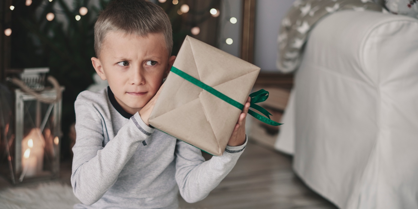 Père Noël moins cadeaux enfants