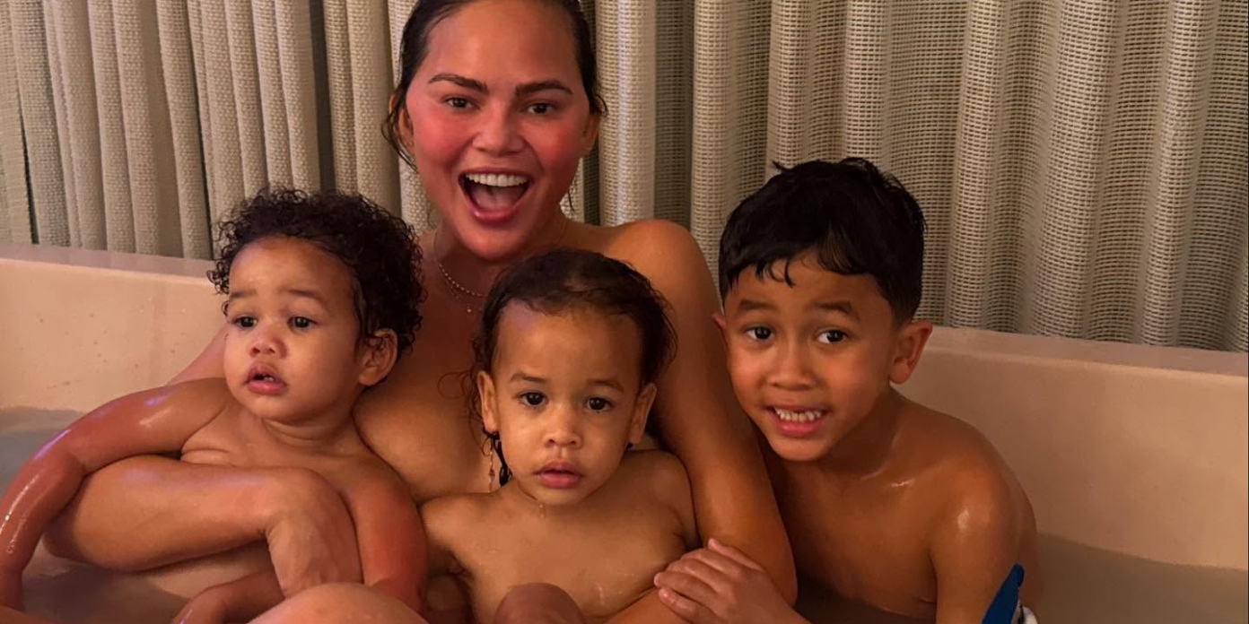 Chrissy Teigen rituel bain